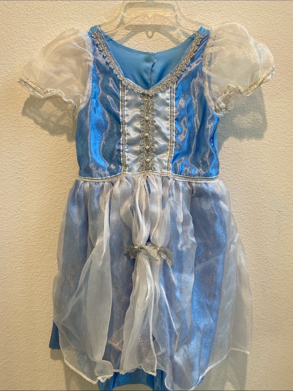 Disney Cinderella Light Blue and White Princess Dress Costume